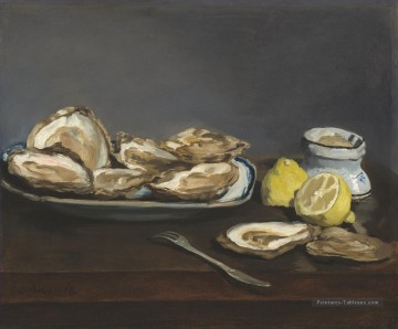 Édouard Manet œuvres - Huîtres Édouard Manet